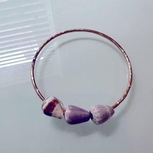 Cone shell bangle